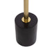 Drink Table Black Gold 10x10x24 4