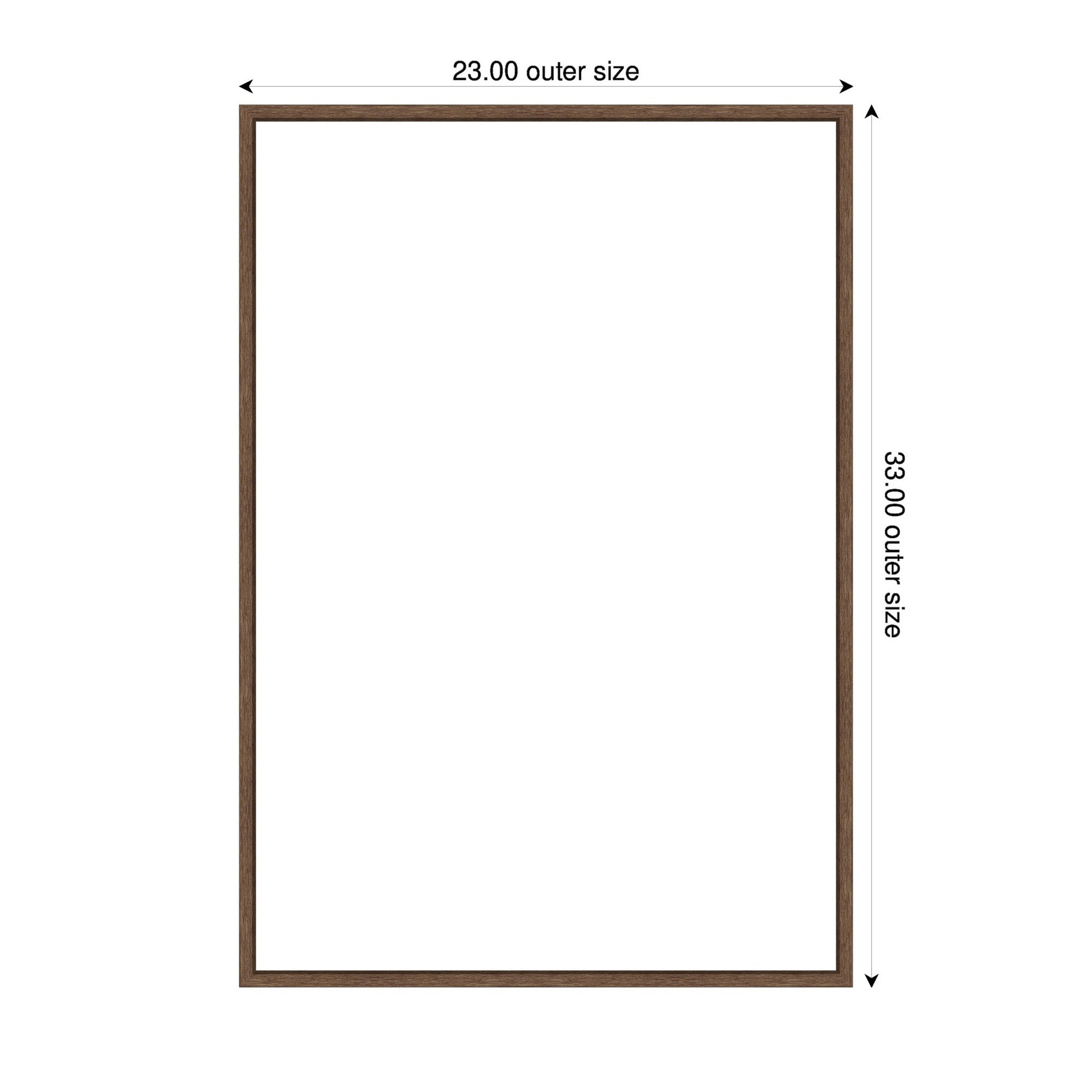 Art Set 2 Piece Set 23x33 Sylvie Walnut 2