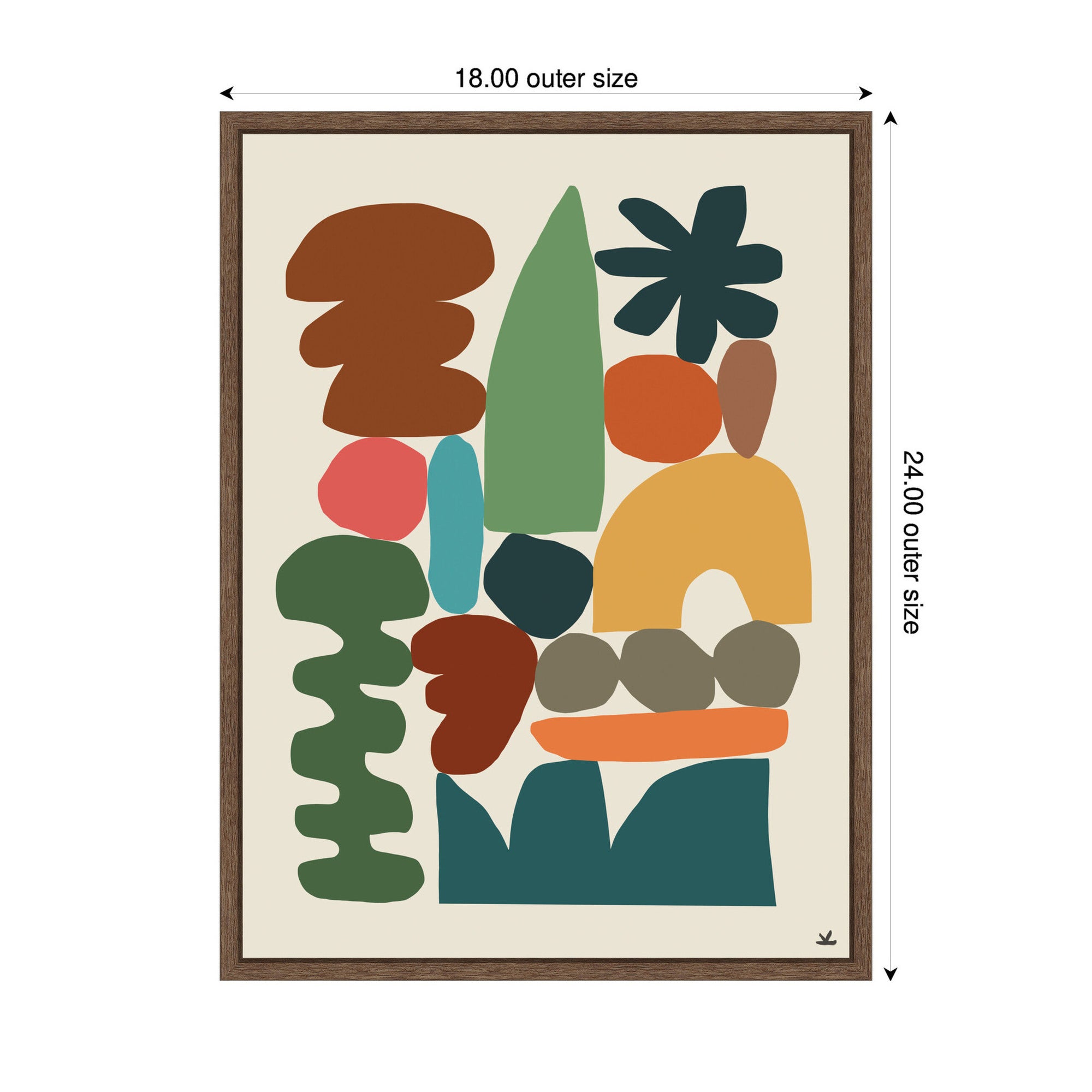 Night Chords 1 by Kelly Knaga Framed Canvas Wall Art Print