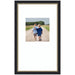 Wall Frame Belmont Black 13x22 matted to 8x8 1