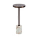 Drink Table Brown Bronze 10x10x24 1