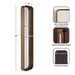 Rectangle Mirror 9x36 Gold 2