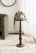 Side Table Brown 12x12x30 6