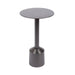Side Table Pewter 14x14x24 1