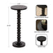 Drink Table Black 10x10x23 2