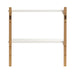 Accent Shelf White Gold 24x8x24 4