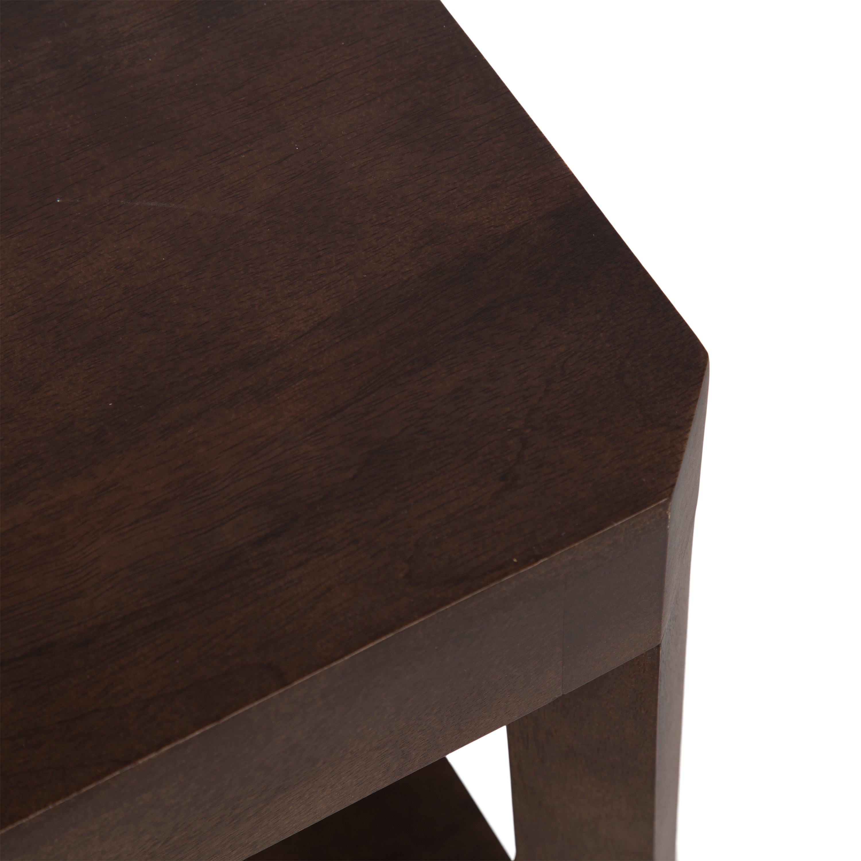 Side Table Dark Brown 16x10x25 3
