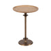 Side Table Natural Beige 17x17x24 1