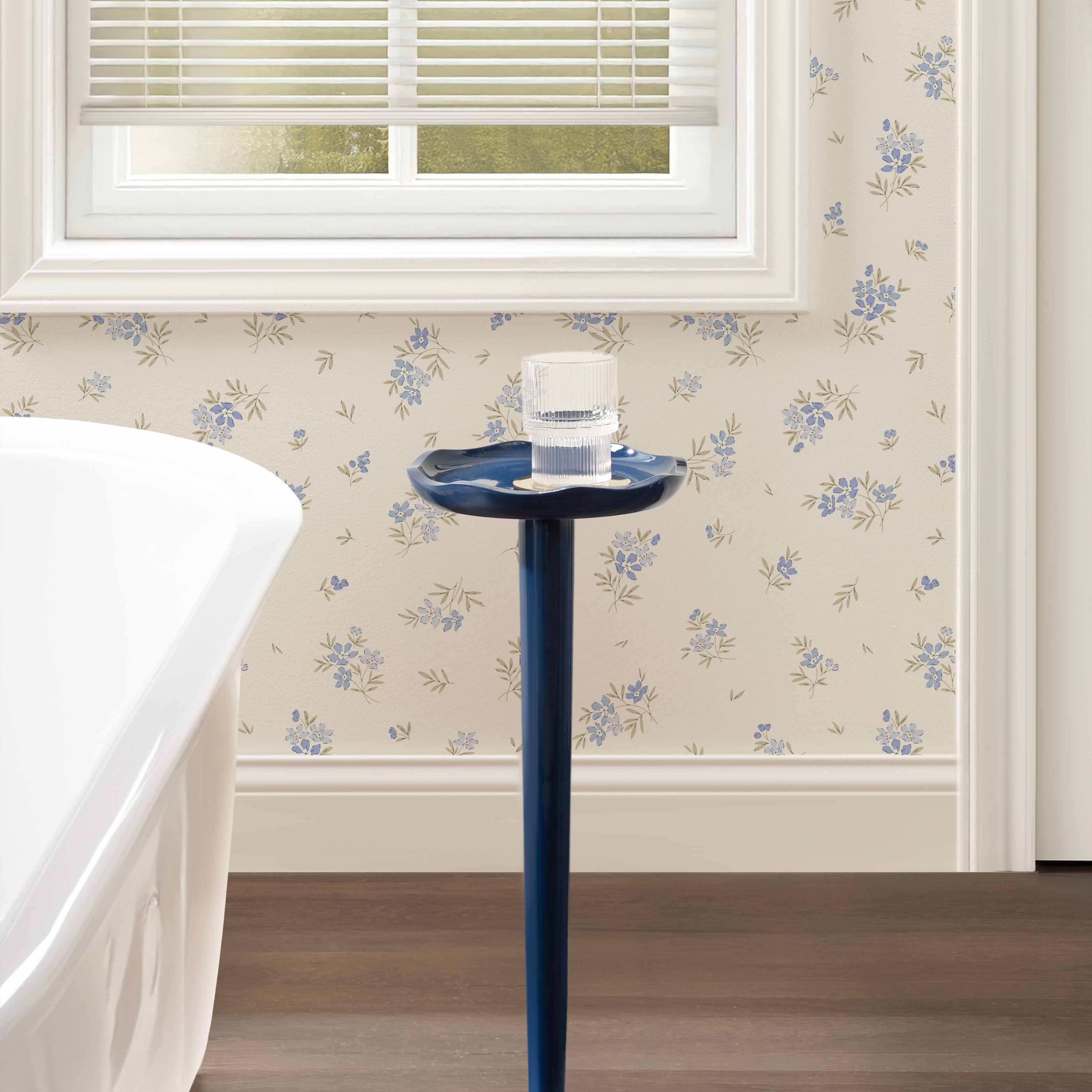 Drink Table 8x8x22 Navy Blue 7
