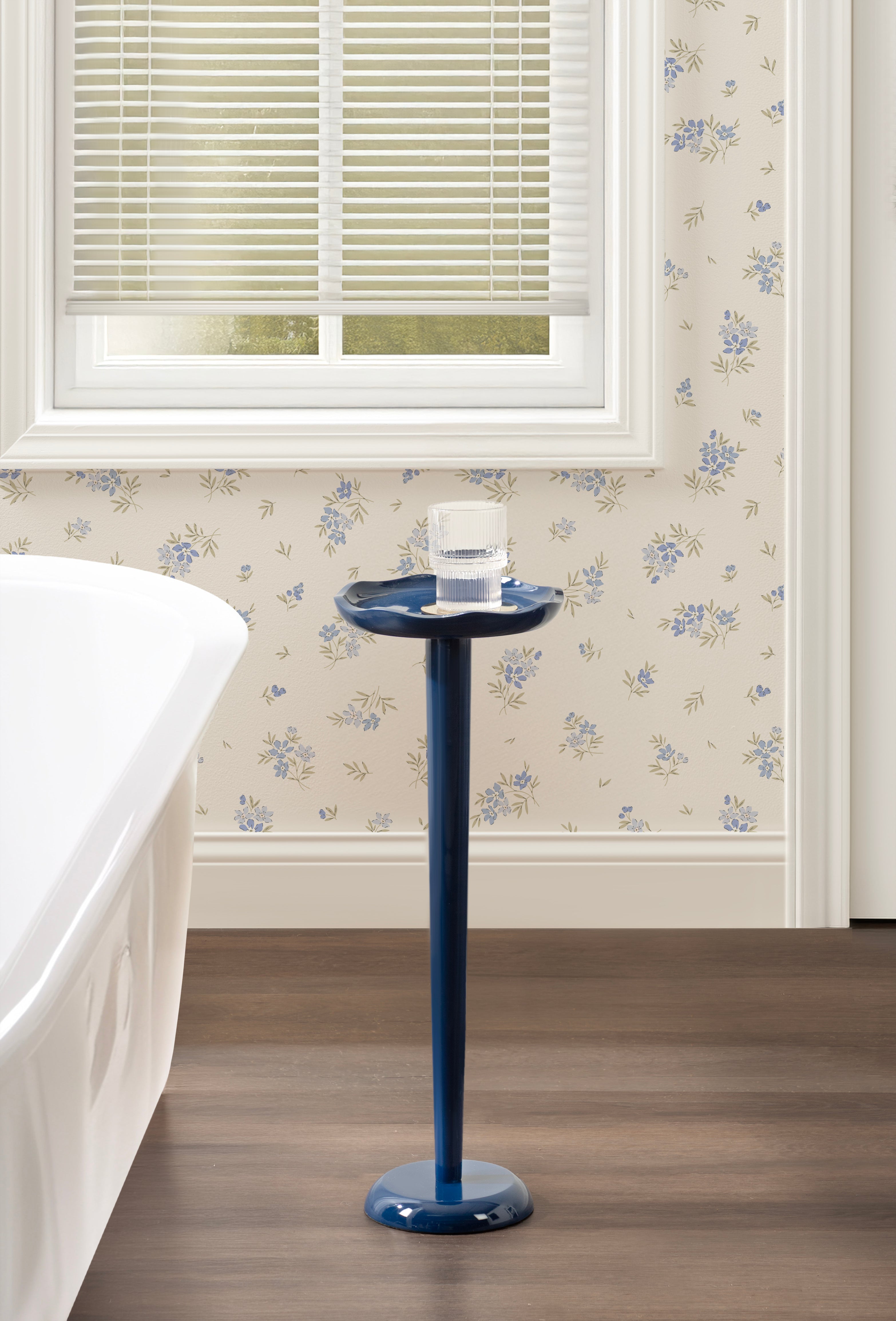 Drink Table 8x8x22 Navy Blue 7