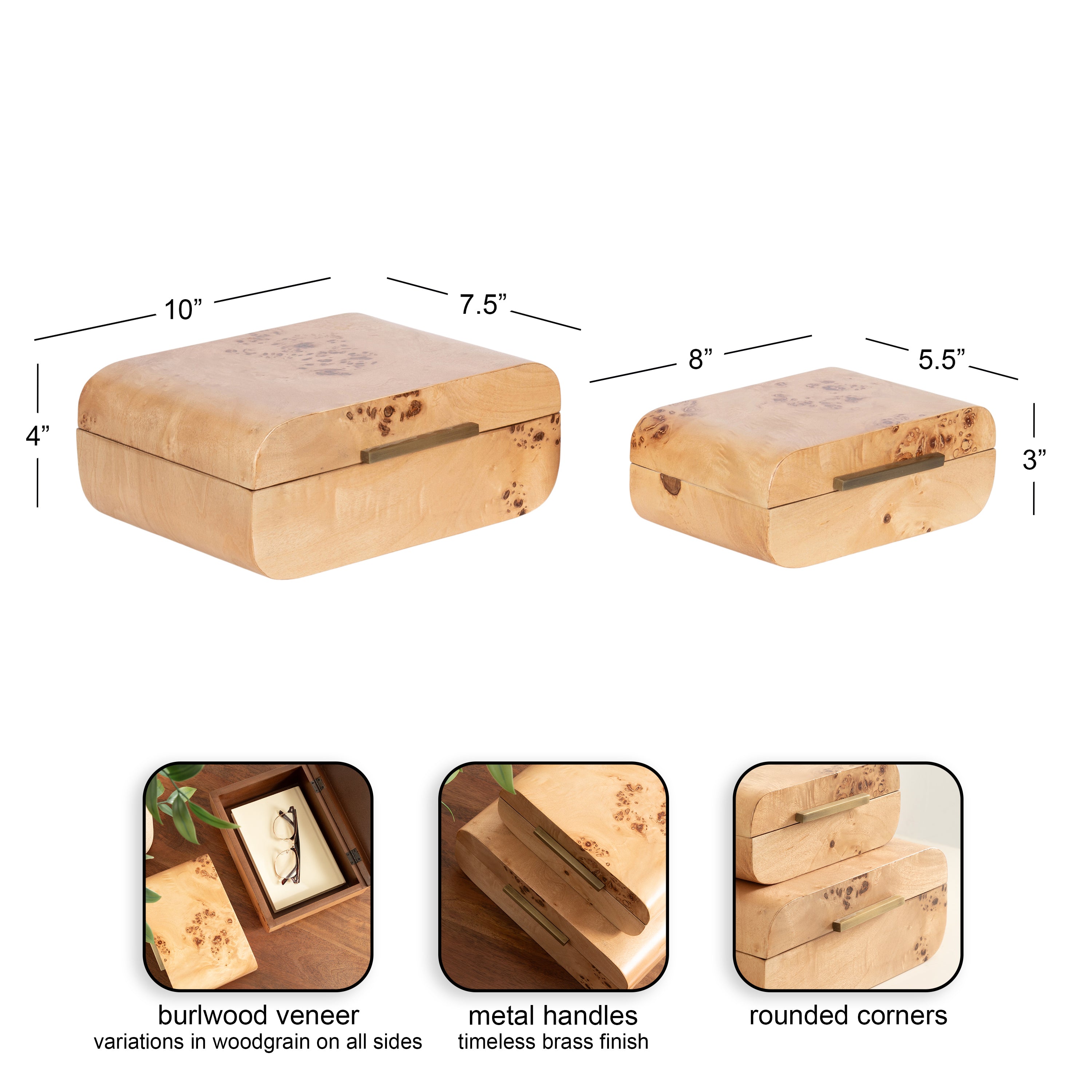 Burlock Burlock Stacking Box Set – kateandlaurel