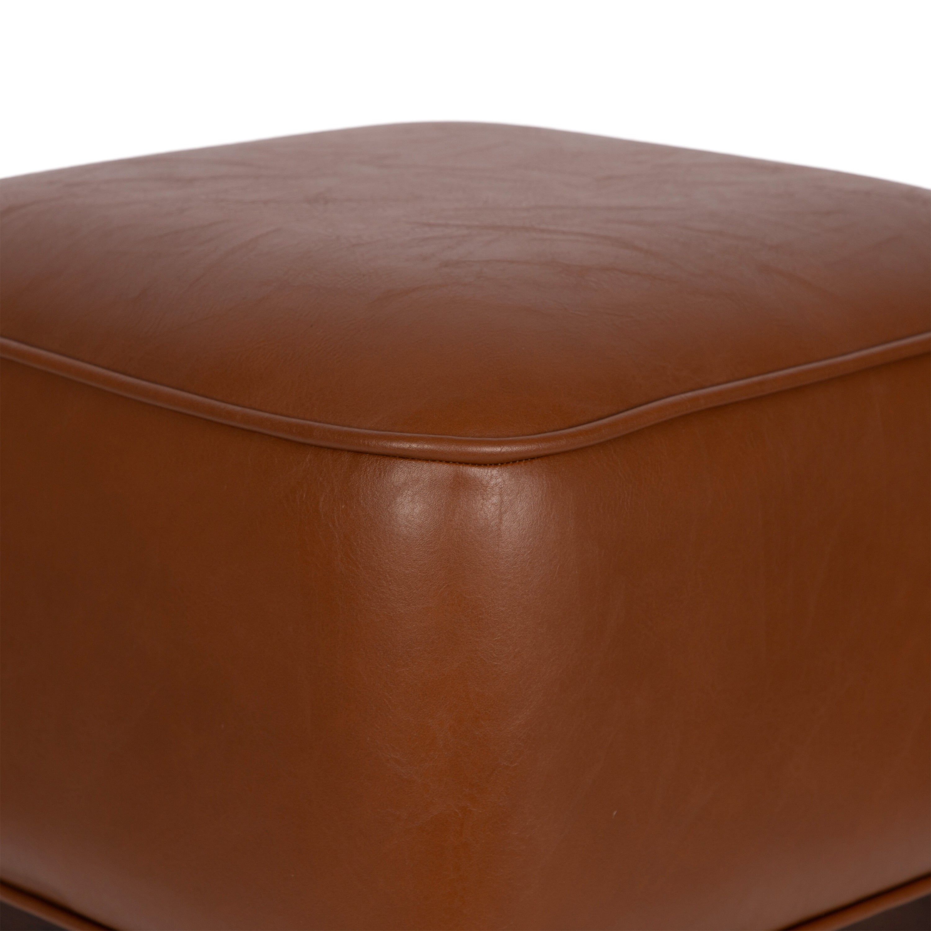 Standard Ottoman Dark Brown 16x16x18 6