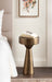 Side Table Gold 12x12x22 7