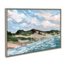 Sylvie Michigan Sand Dunes Framed Canvas by Emily Kenney