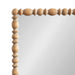 Rectangle Mirror Rustic Brown 18x50 3