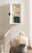 Cabinet White 15x7x28 8
