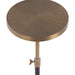 Drink Table Gold Black 10x10x30 3