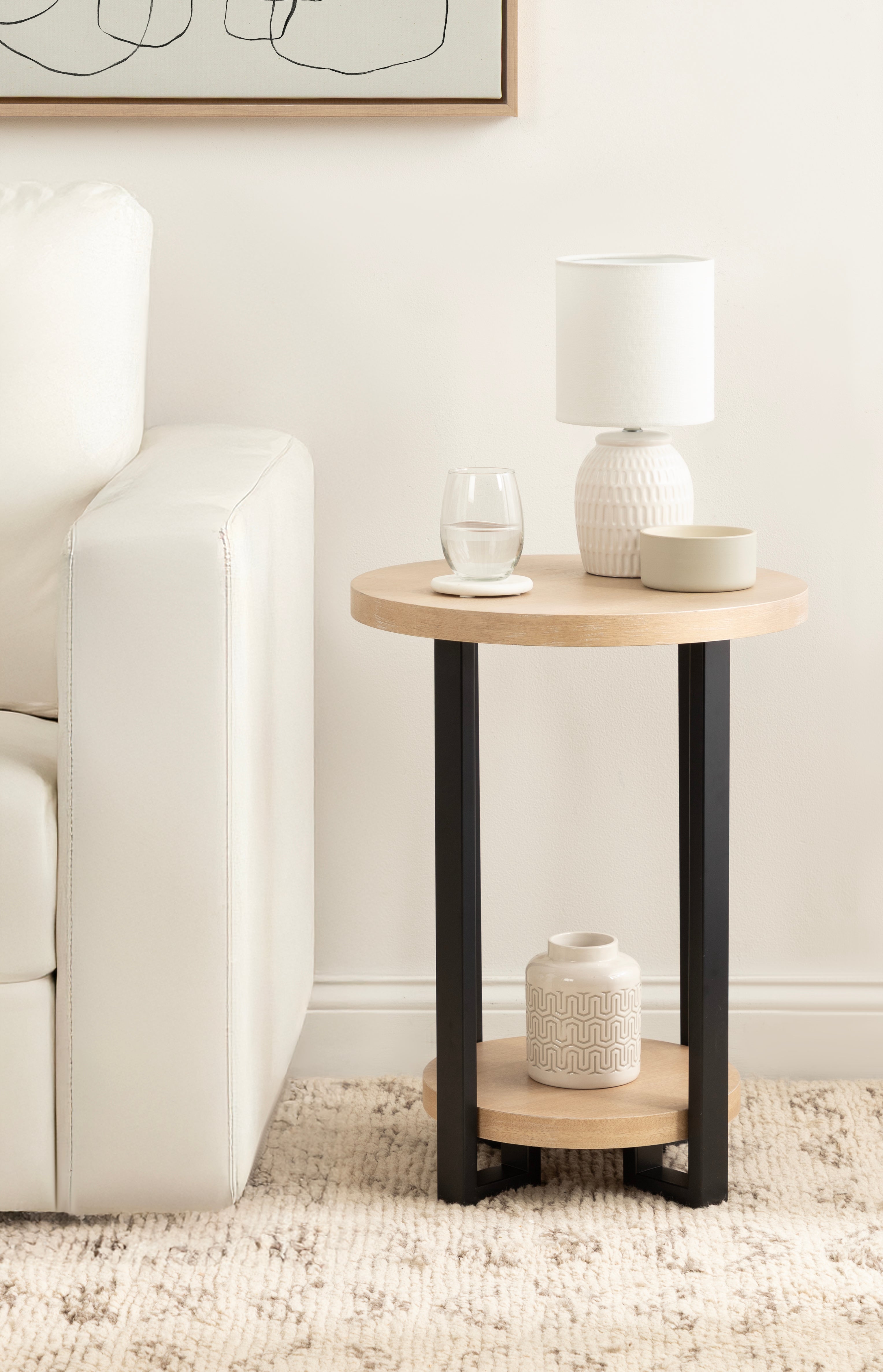 Hendricks Round Side Table