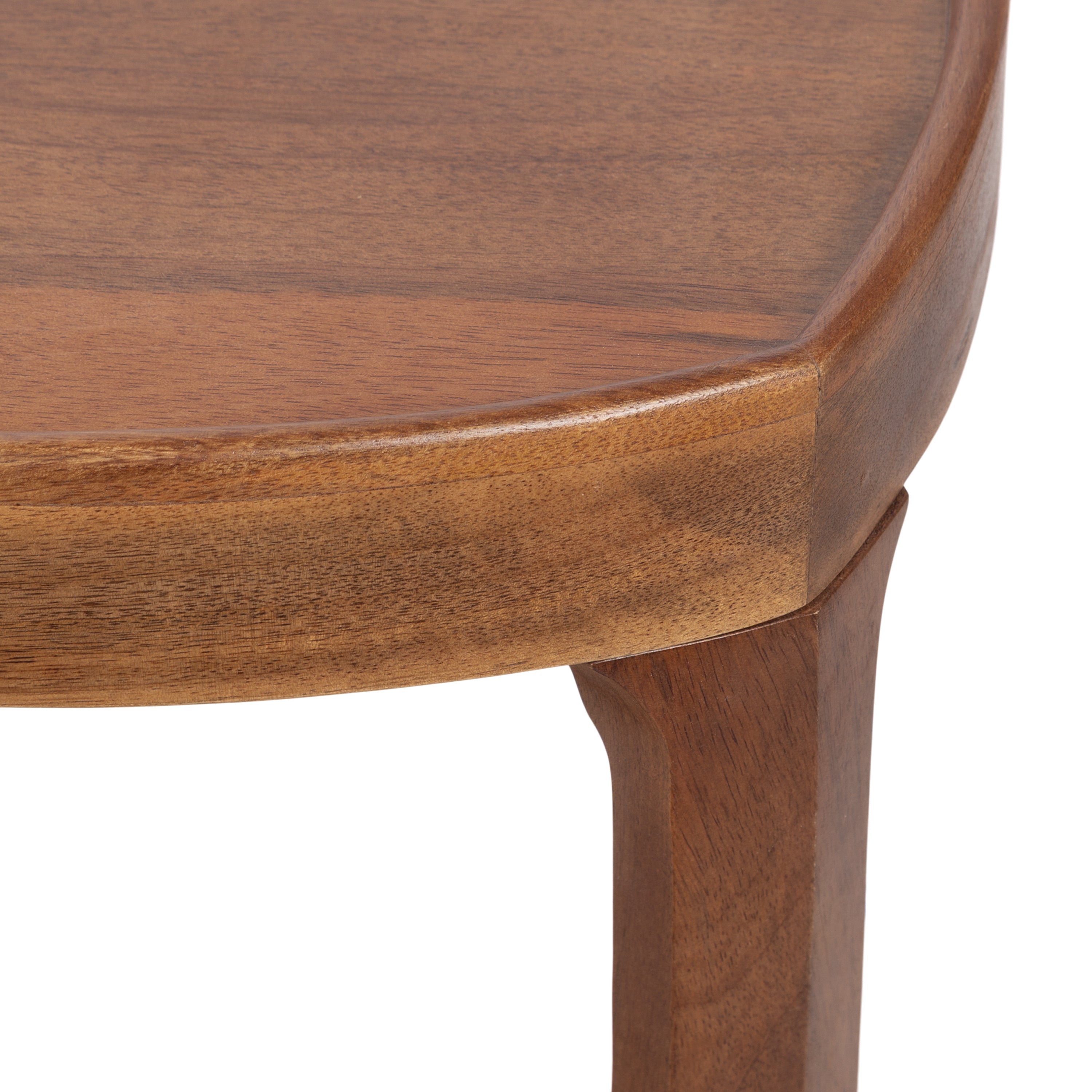 Side Table Walnut Brown 16x16x24 3