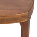 Side Table Walnut Brown 16x16x24 3