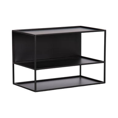Floating Side Table Black 18x10x12 1