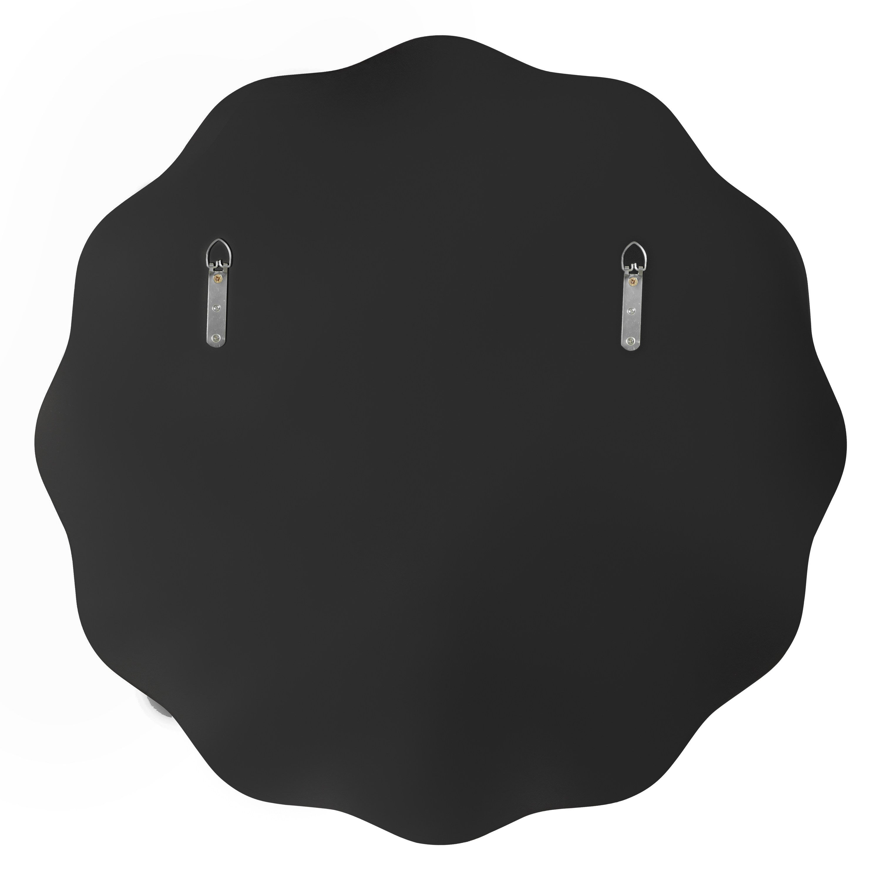 Viona Round Scalloped Mirror