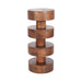 Drink Table Walnut Brown 9x9x20 1