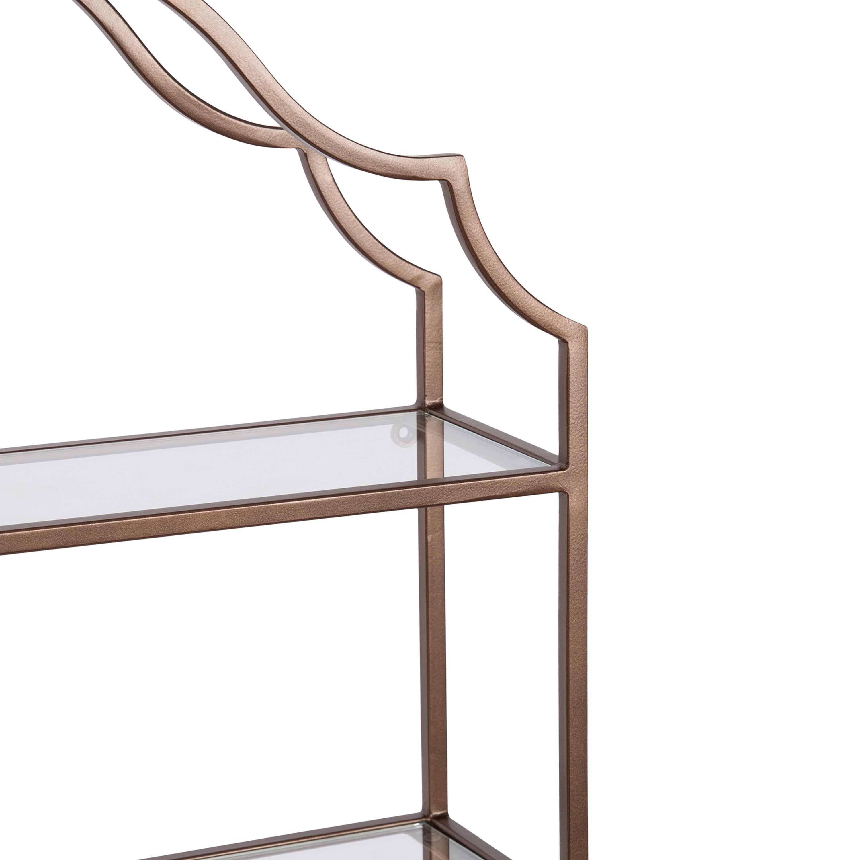 Accent Shelf Bronze 20x6x32 3