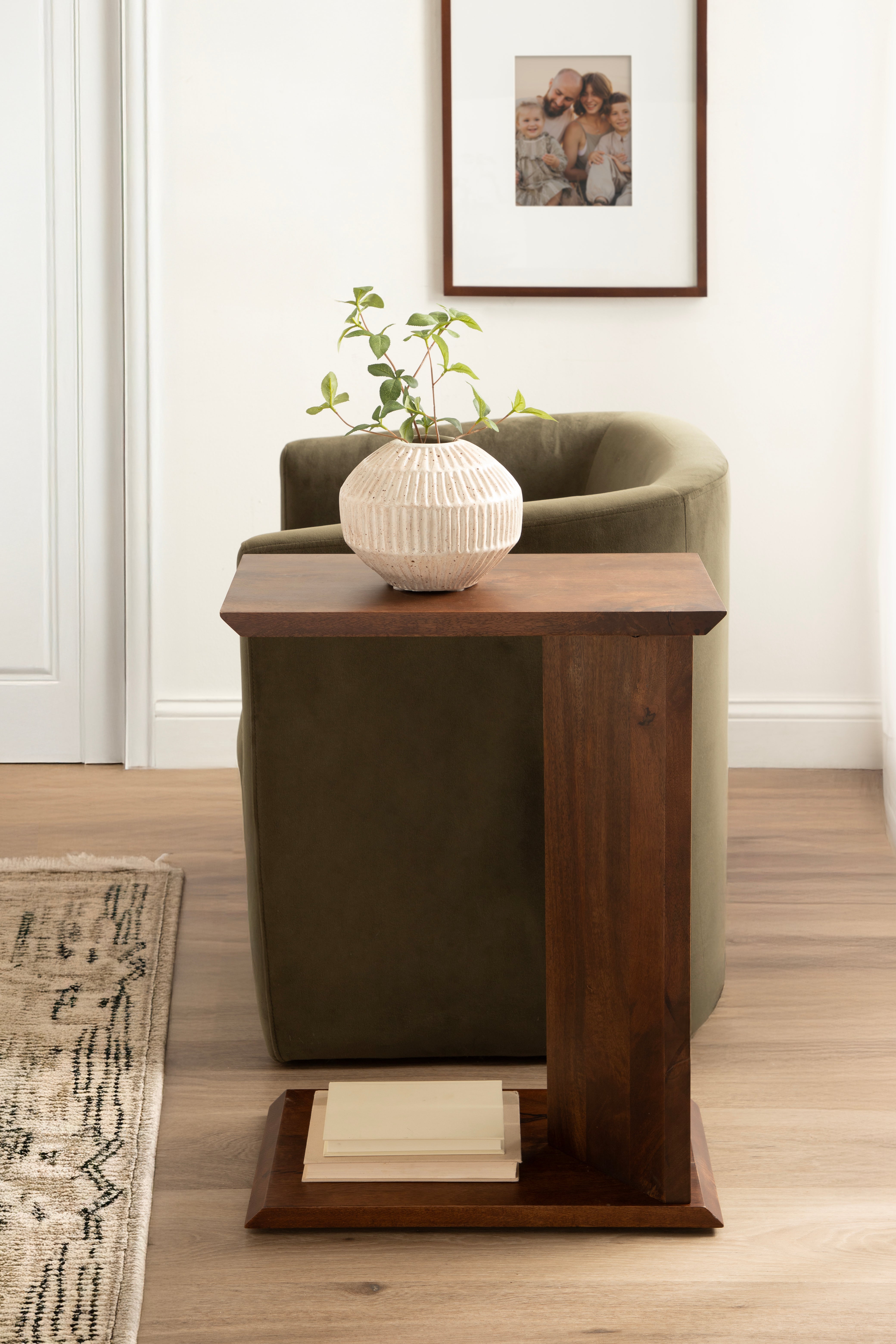 Thaxter Wood C-Table