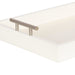 Single Tray Snow White Silver 17x13 3