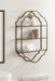 Accent Shelf Bronze 20x6x32 6