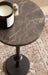 Drink Table Brown Black 10x10x30 8