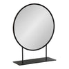 Rouen Round Metal Table Mirror