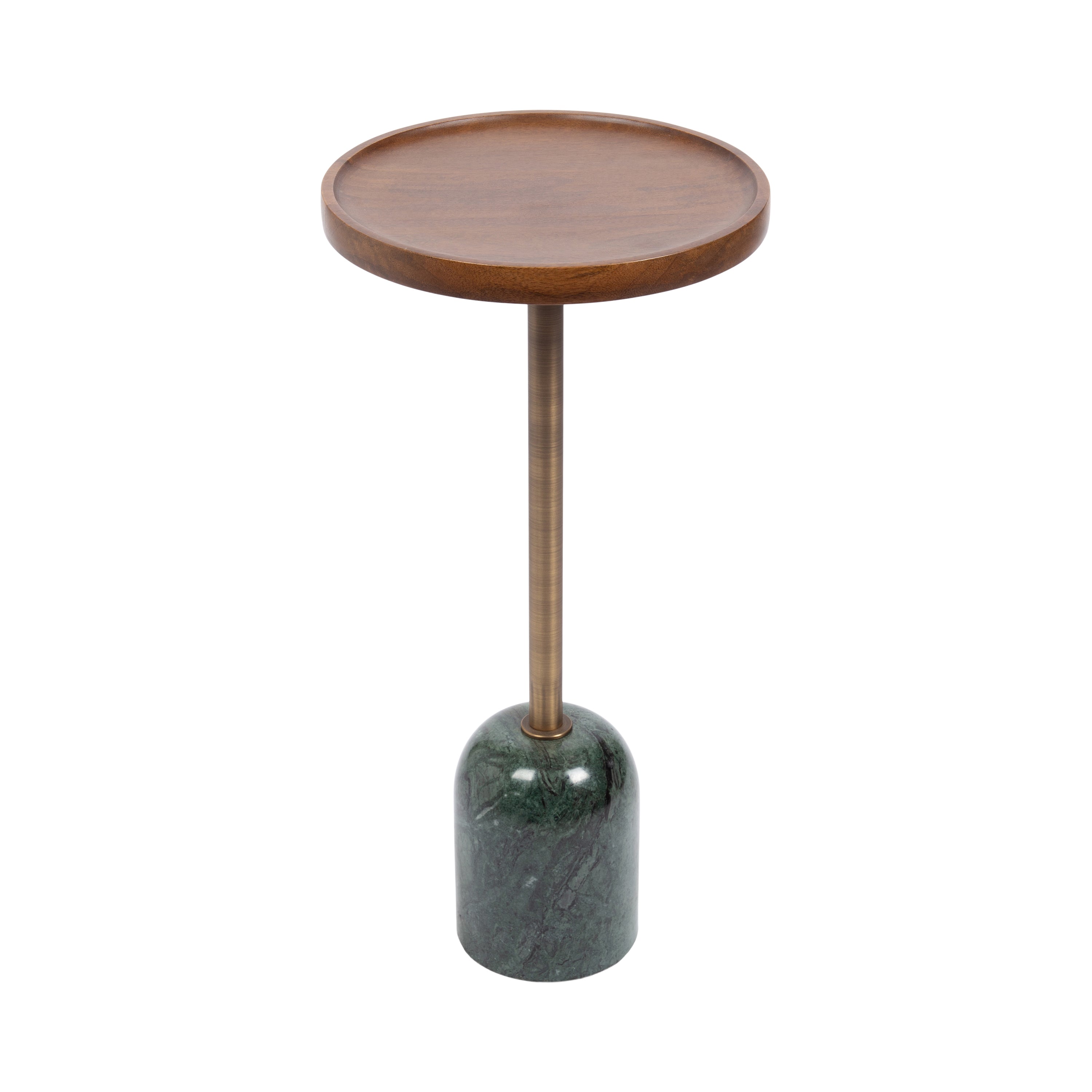 Shorrock Wood and Marble Side Table