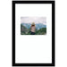 Wall Frame Svelte Noir Black 10x16 matted to 5x7 1