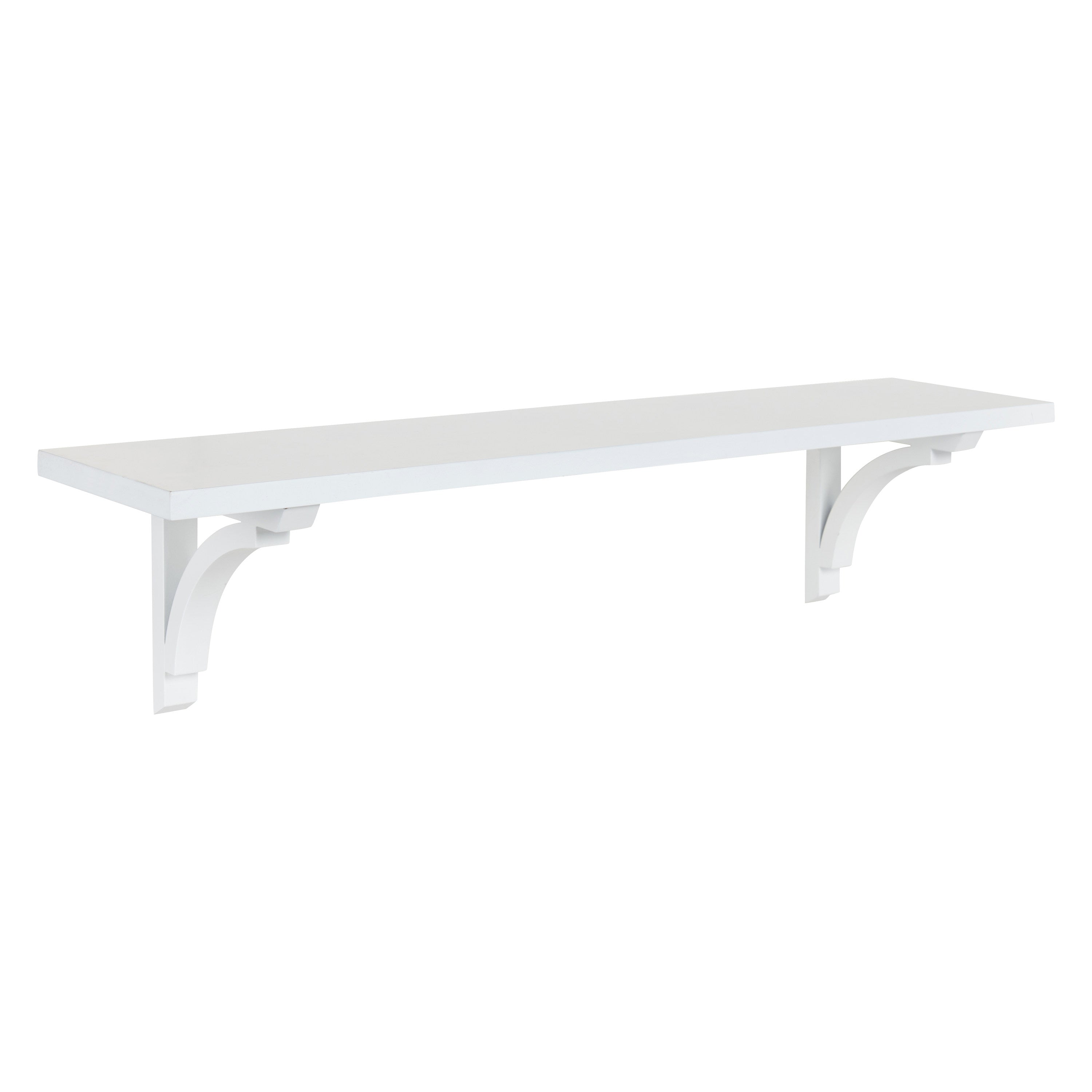 Floating Shelf 36" White 1