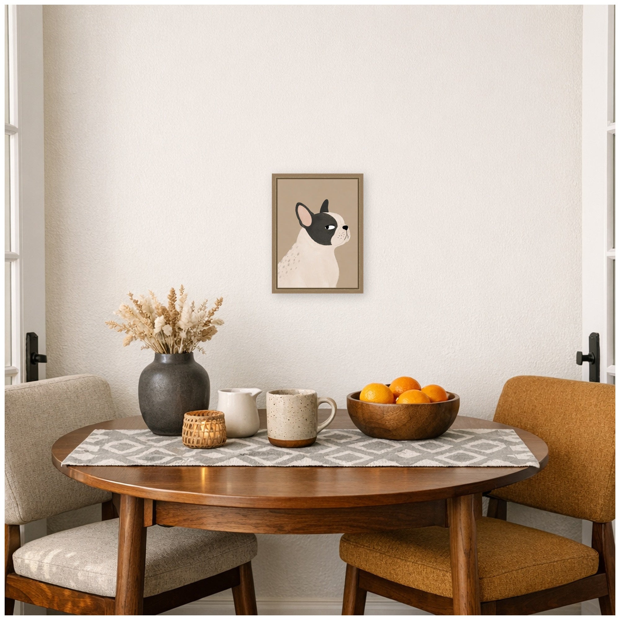 Framed Canvas 10x13 Sylvie Dark Gold 6