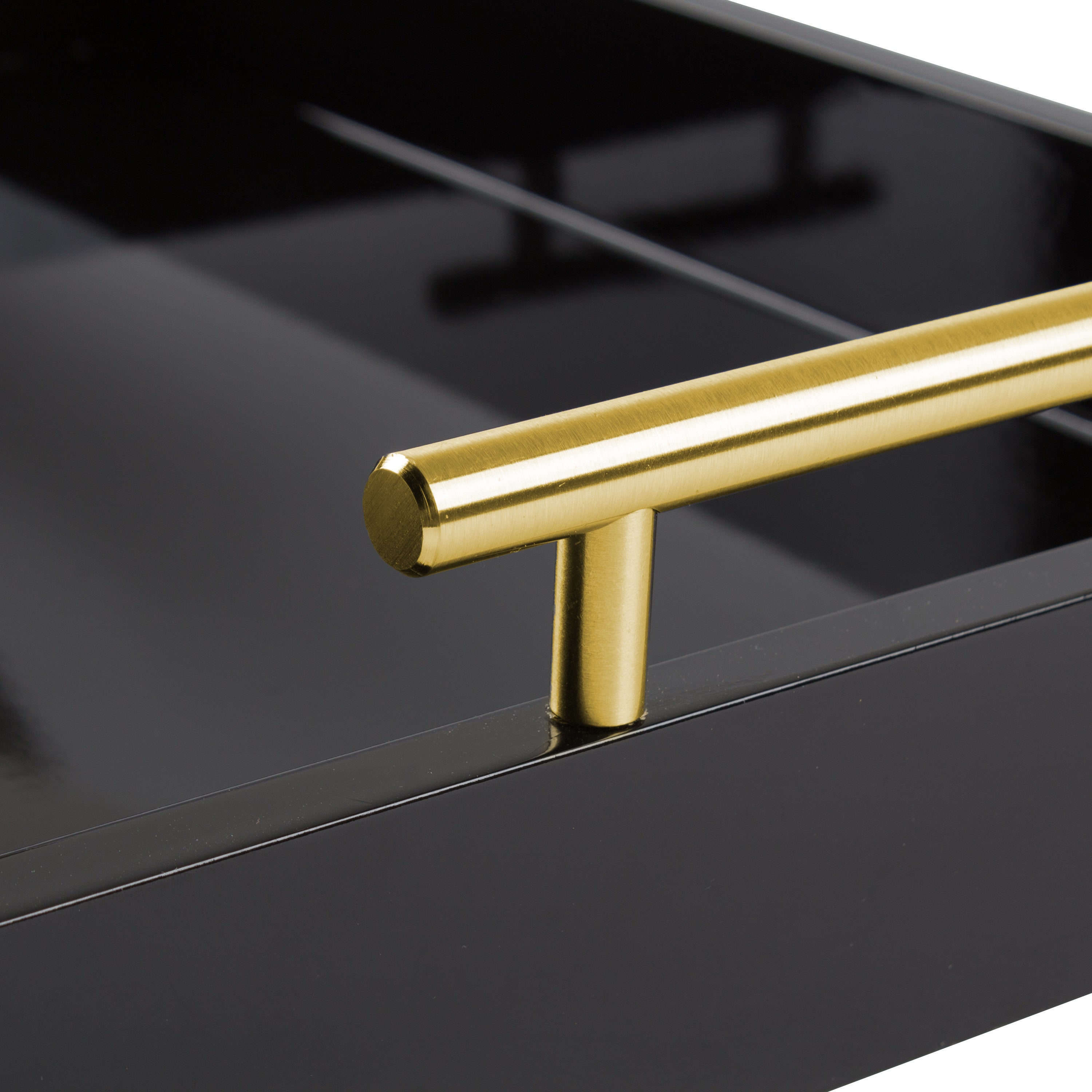 Single Tray Black Gold 17x13 5
