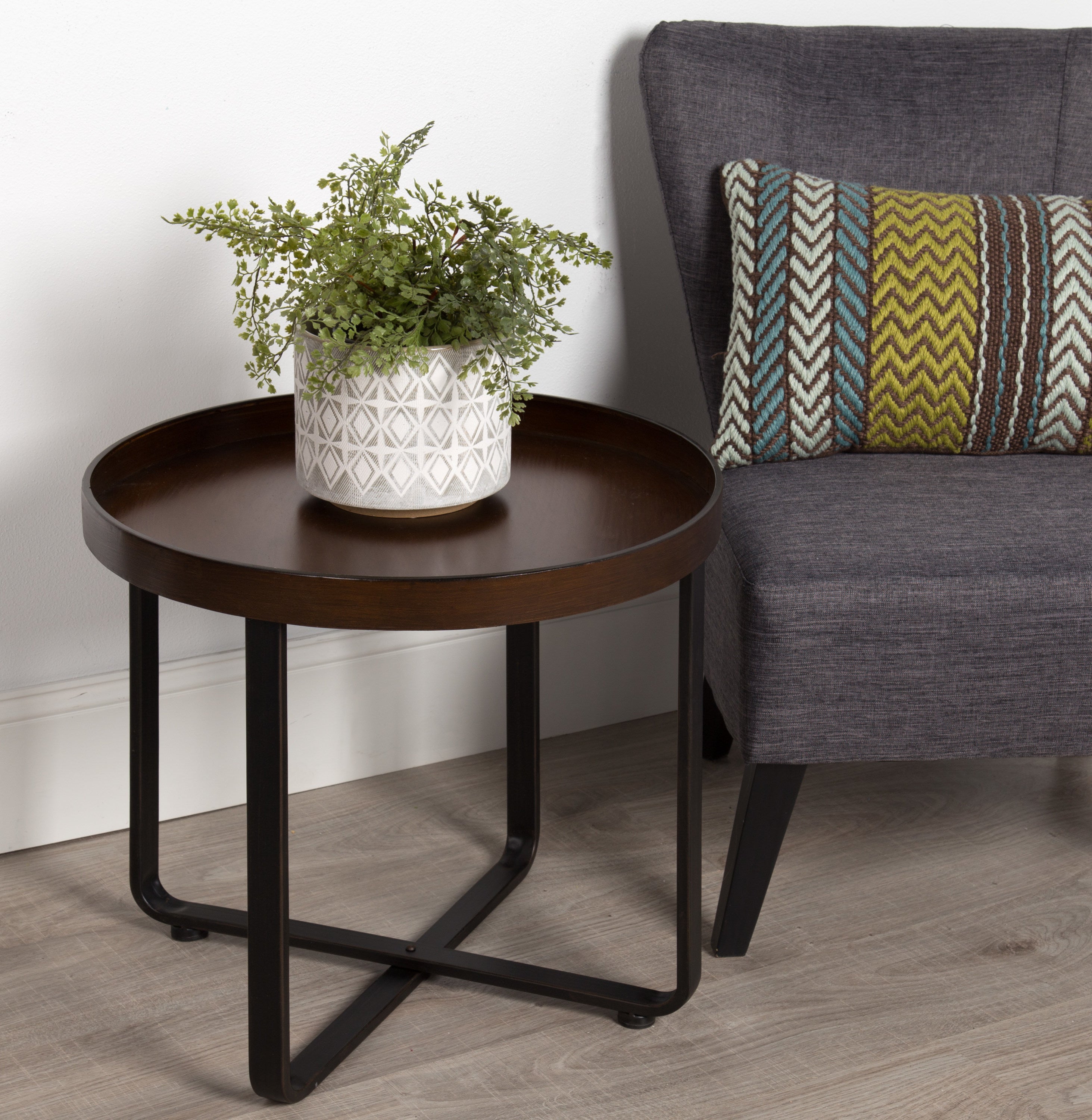 Side Table Bronze 22" Diameter 5