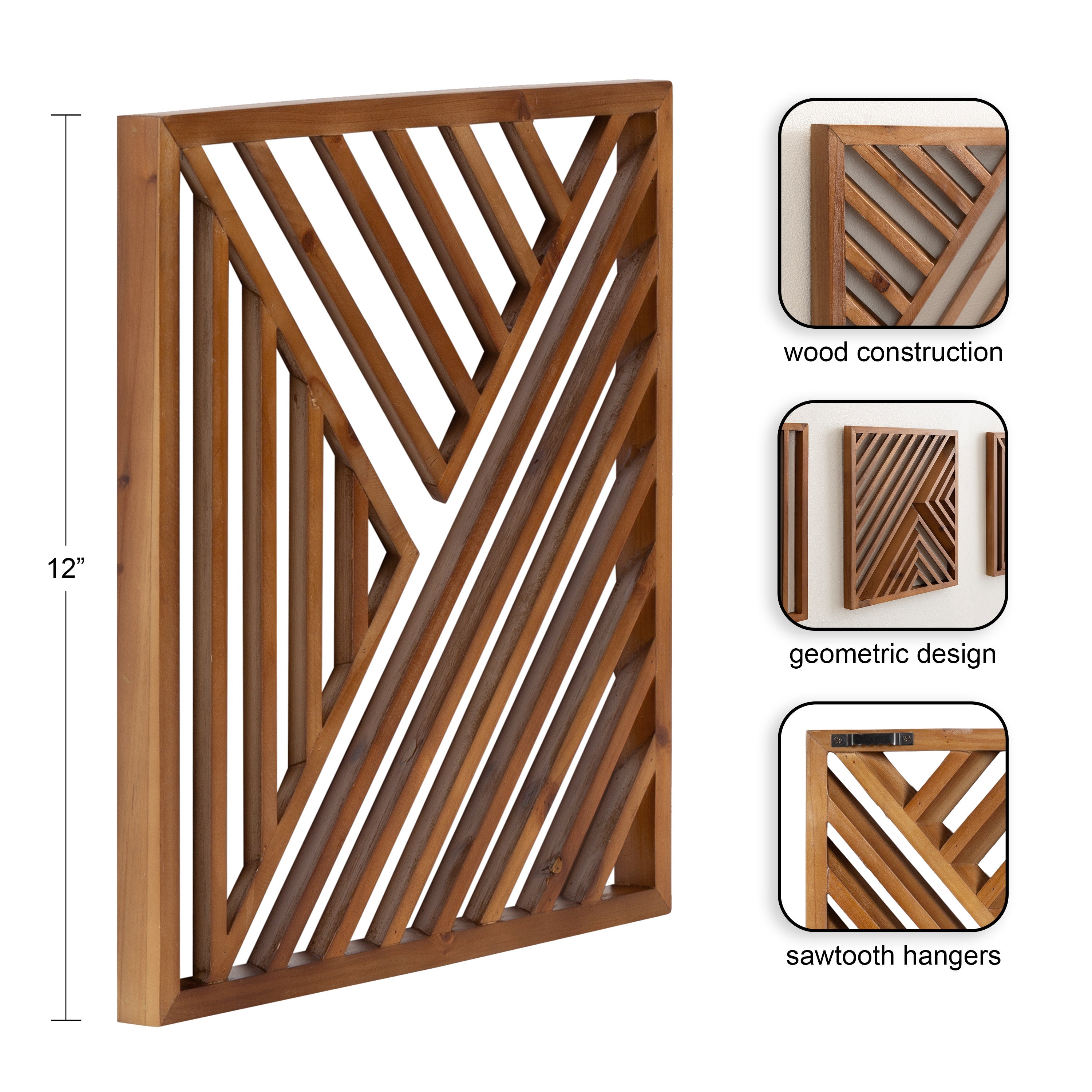 Plaque Natural 3 piece 2