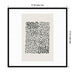 Framed Art Svelte Noir Black 37x37 2
