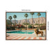 Framed Canvas Sylvie Walnut 33x23 2