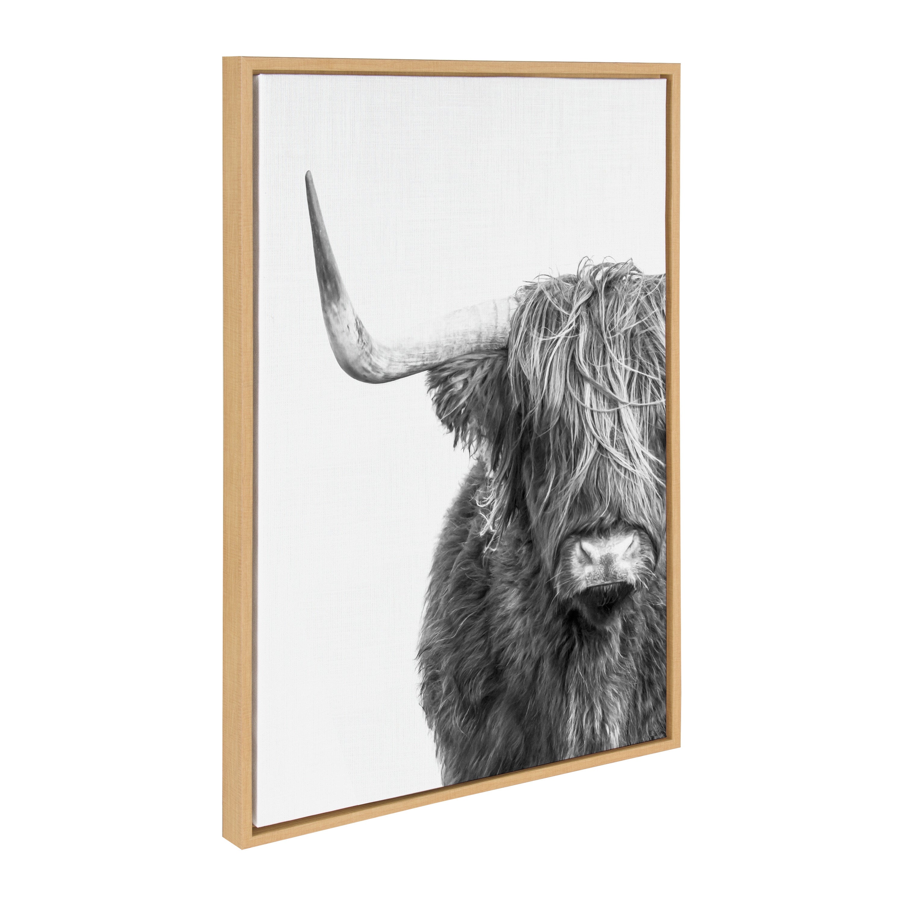 Framed Canvas Sylvie Natural 23x33 1