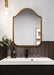 Arch Mirror 18x24 Gold 7