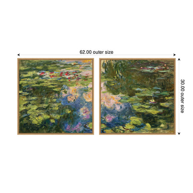 Art Set 2 Piece Set 30x30 Sylvie Natural 2