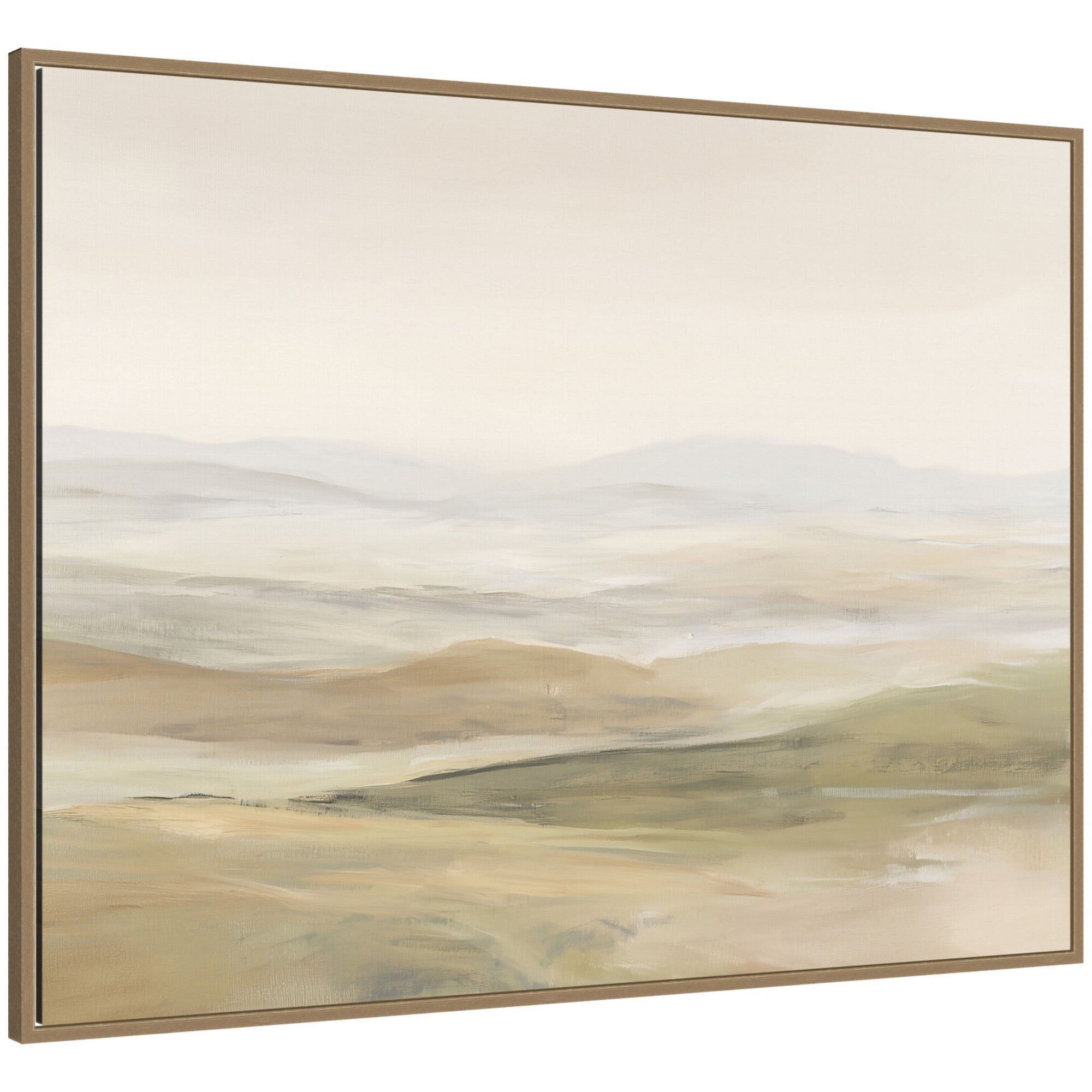 Framed Canvas 42x32 Sylvie Dark Gold 1
