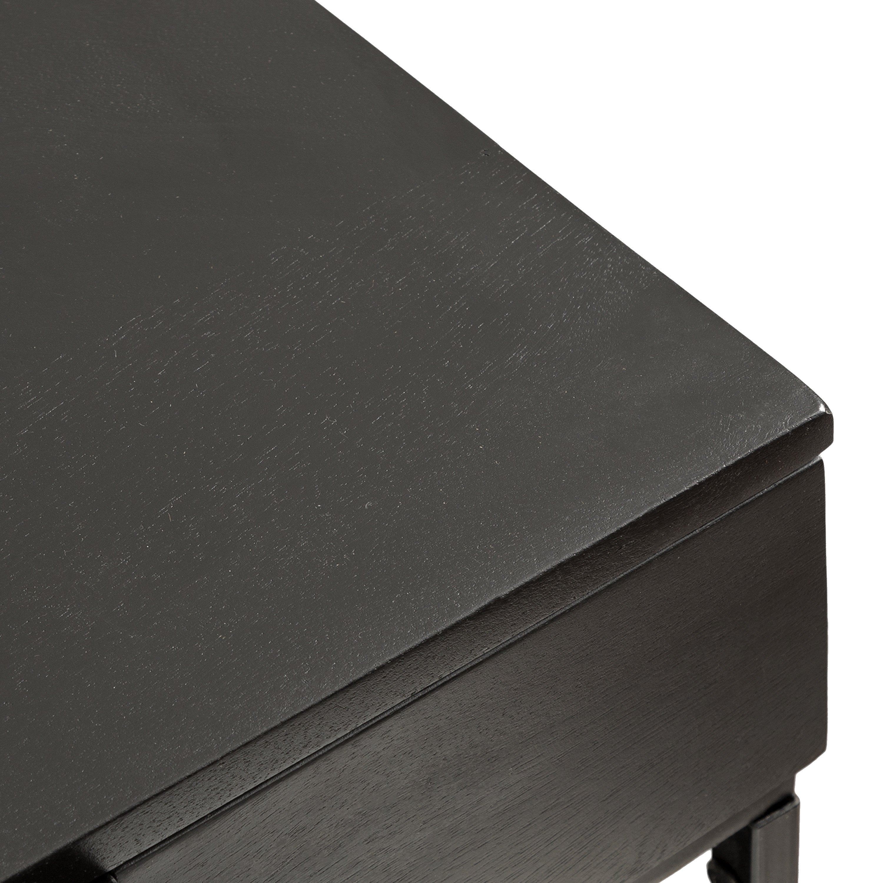 Console Table Black 36x13x31 3