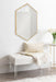 Hexagon Mirror Gold 24x36 8