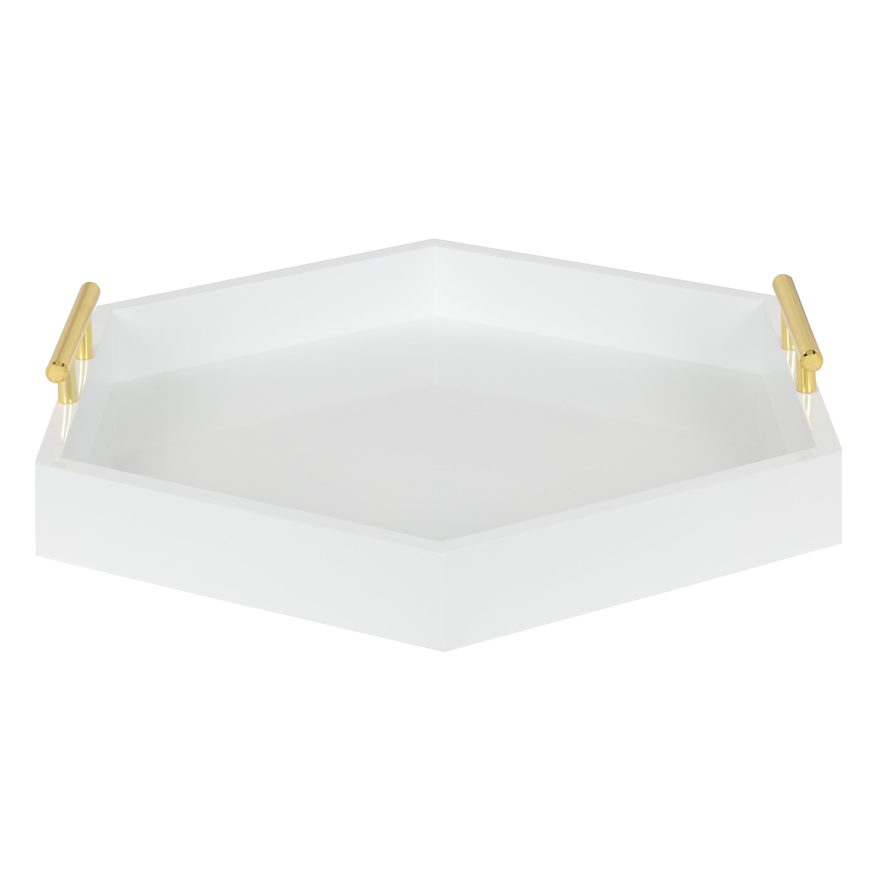 Single Tray White Gold 18x18 2
