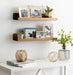 Floating Shelf 2 Piece - 24" Gold 6